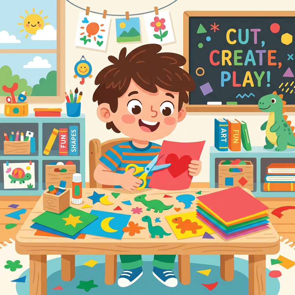 Developing Fine Motor Skills with Crafts