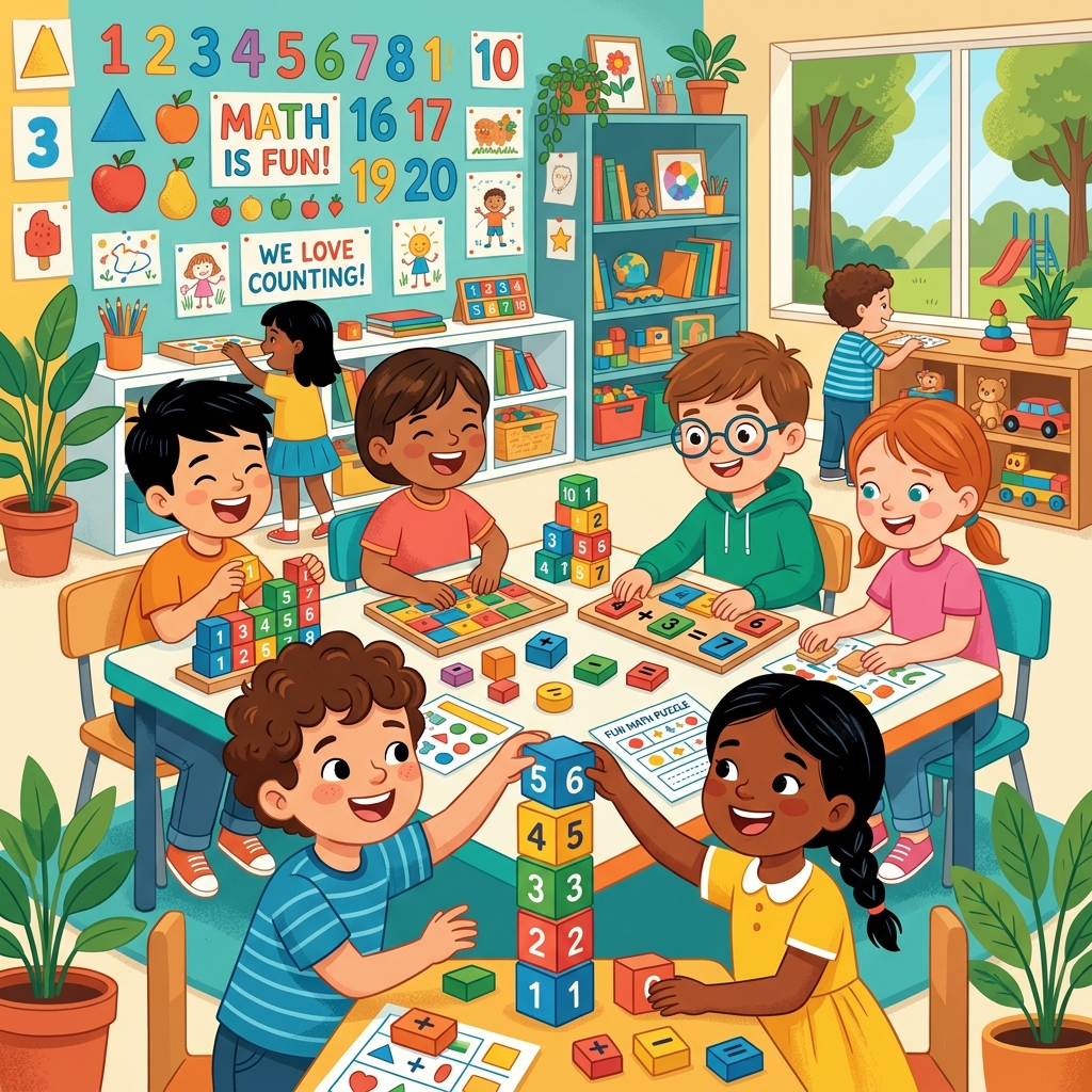 Fun Math Games to Prepare Preschoolers for Kindergarten
