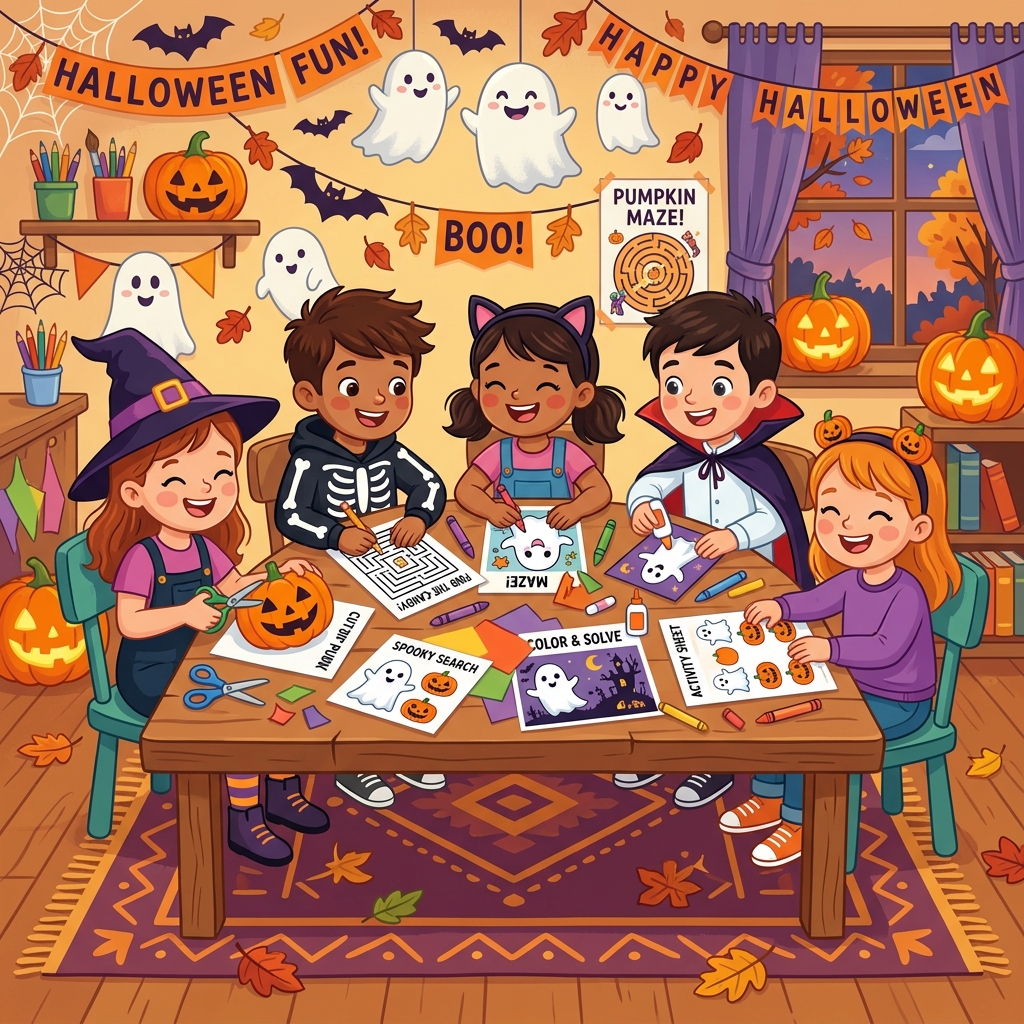 Spooky and Fun Halloween Printables