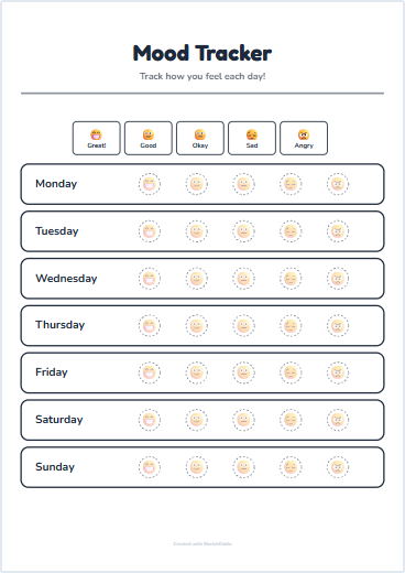 Mood Tracker Preview